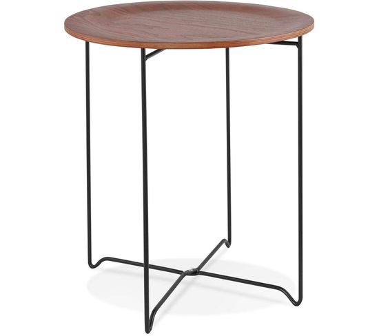 Table Basse Design Oola bois foncé