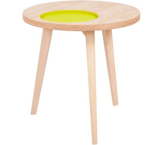 Table D’appoint Bois Vert 50x50x54cm