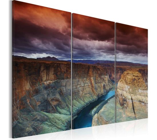 Tableau Nuages ​​au Dessus Du Grand Canyon 90 X 60 Cm