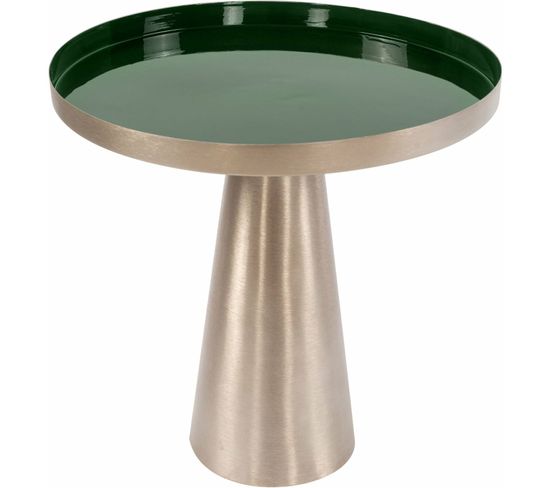 Table D’appoint Métal Vert 45x45x54cm