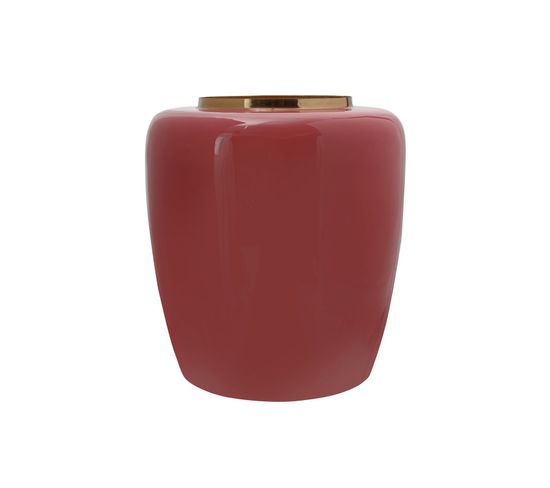 Vase Corail Et Or 34x34x36,5