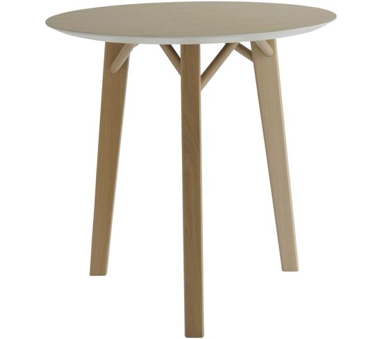 Table à Diner Bois Chêne 75x75x75cm