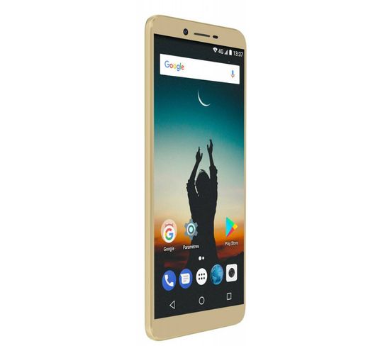 Smartphone  Sky - Android 7.0 - 4g - Écran 5.5'' - Double Sim - 16go, 2go Ram - Or