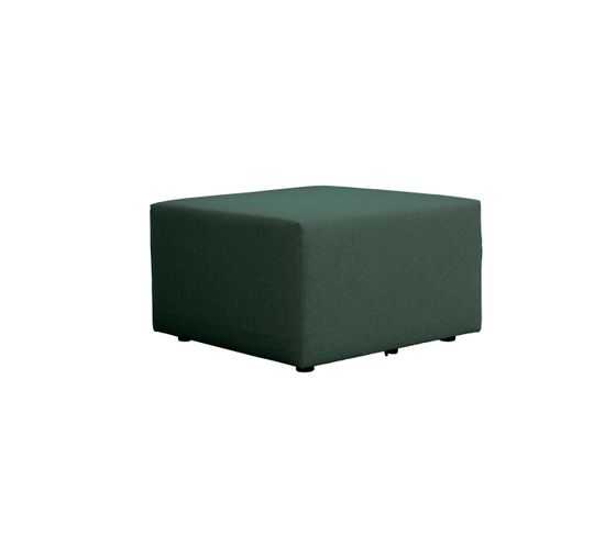 Pinot - Pouf Pour Canapé Modulable En Tissu, Made In France - Vert