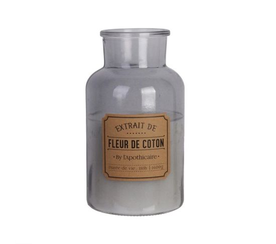 Bougie Parfumée "apothicaire" 1600g Fleur De Coton