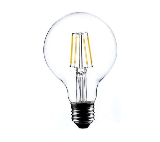 Ampoule G80 Filaments LED "droit" 2w Transparent
