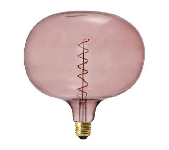 Ampoule Filaments LED "bulle" 6w Rose