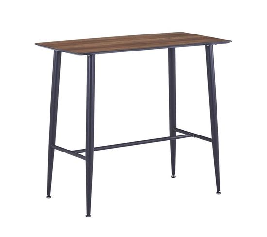 Table De Bar Design "mange Debout" 115cm Naturel