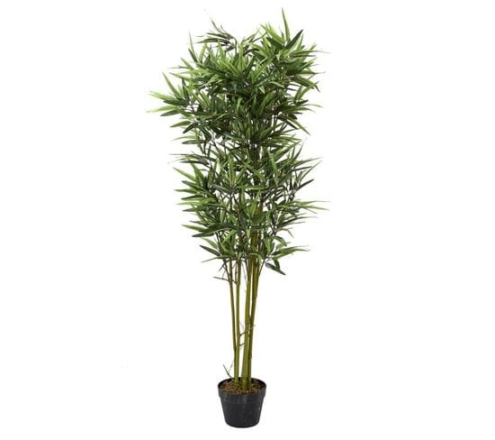 Plante Artificielle "bambou" 150cm Vert