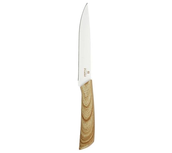 Couteau Revêtement Anti-adhésif "lame" 25cm Beige