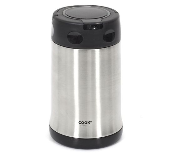 Bol à Soupe Isotherme "couverts" 50cl Inox