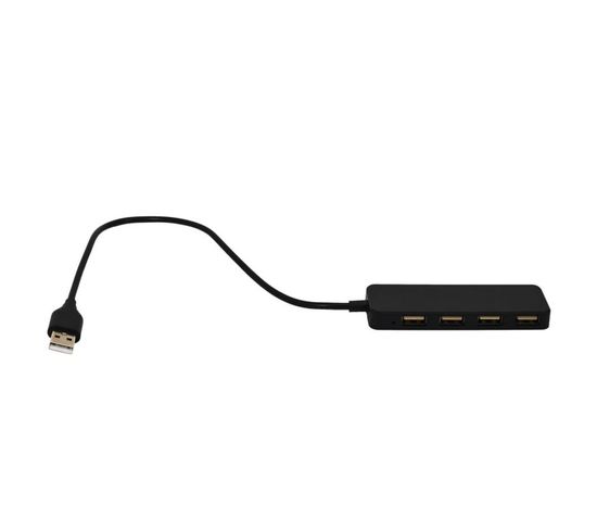 Hub Multiport USB "4 Ports" 10cm Noir