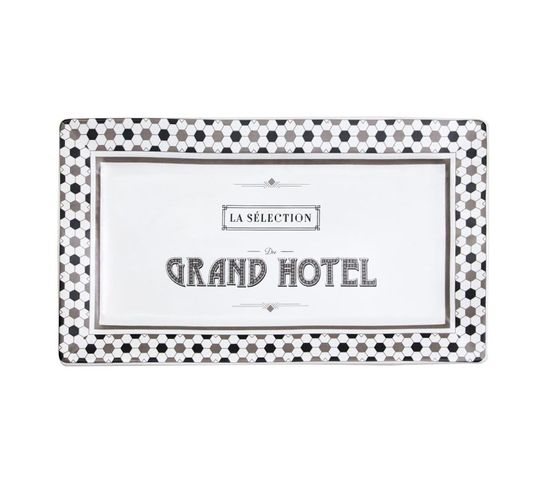 Plateau De Service "grand Hôtel" 35cm Blanc