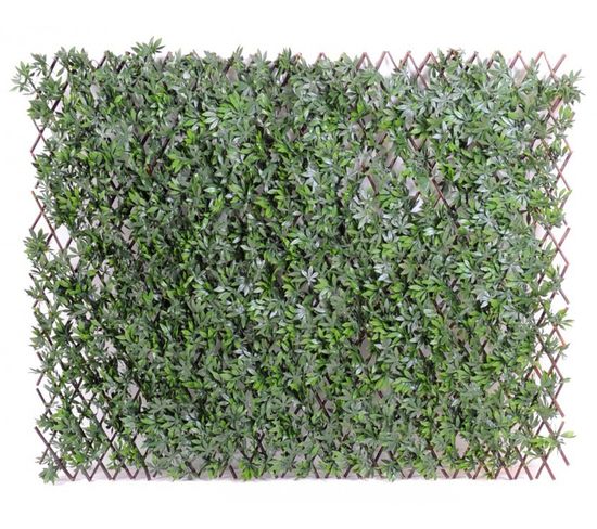 Plante Artificielle Haute Gamme Spécial Extérieur/aralia Palissade Artificielle - 100 X 200 Cm