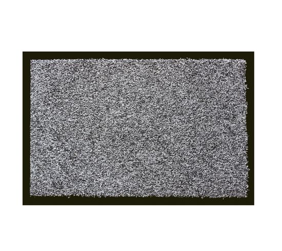 Tapis Anti-poussière En Coton Coloris Gris  -  Largeur 60 X Longueur 90 Cm