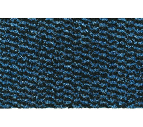 Tapis Anti-poussière En Polypropylène Coloris Bleu  -  Largeur 40 X Longueur 60 Cm