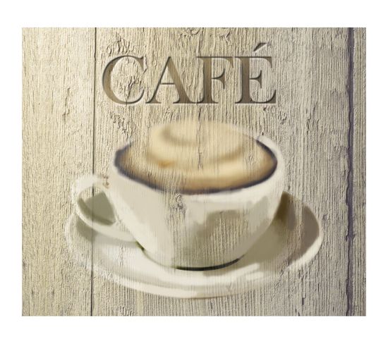 Fond De Hotte Café - L. 50 X L. 60 Cm - Marron