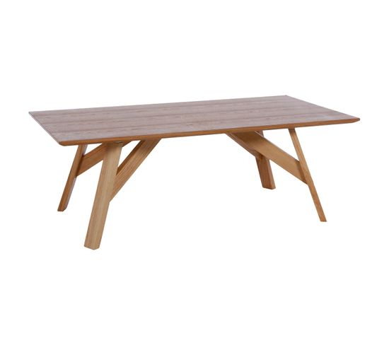 Table Basse Scandi Awen - L. 120 X H. 42 Cm - Marron