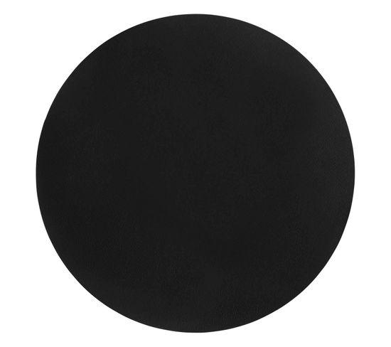 Set De Table Rond Okaloo - Diam 38 Cm - Noir