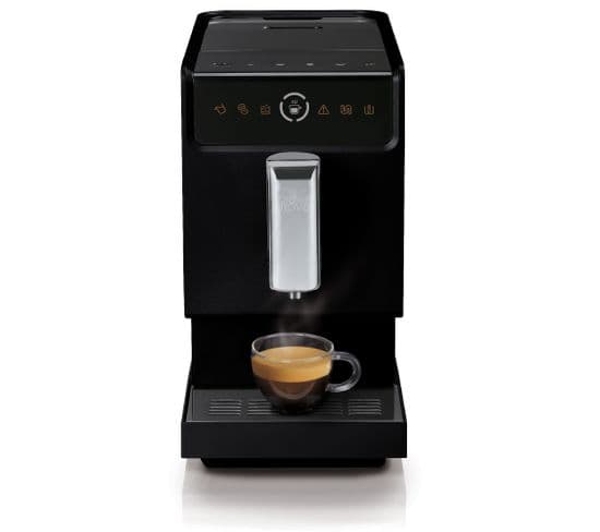 Machine à Café à Grains Automatique Pilca Noir Acier Inoxydable 1470 W