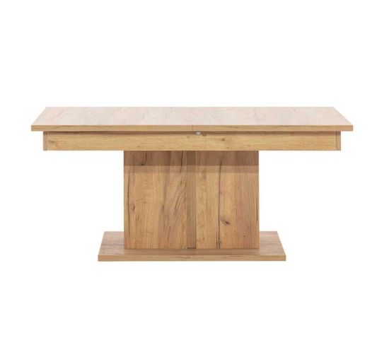 Table Basse à Allonge Chêne Miel - Apodis - L 114/144 X L 68 X H 51.5 Cm