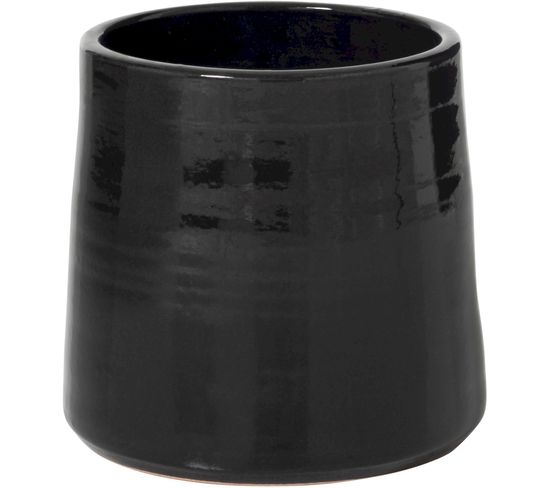 Cache-pot Noir Céramique 23x23x21,5cm
