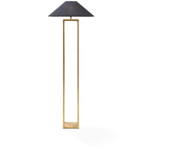 Lampe De Table Métal Or 20x20x139cm
