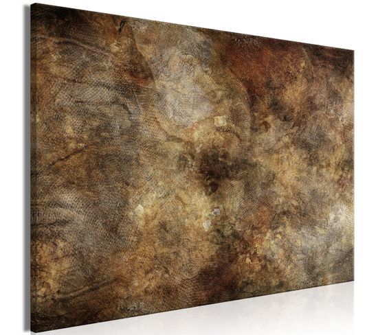 Tableau Rushing Thoughts Vertical 90 X 60 Cm Marron