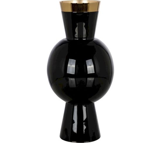 Vase Novee Élégance Noire Classique