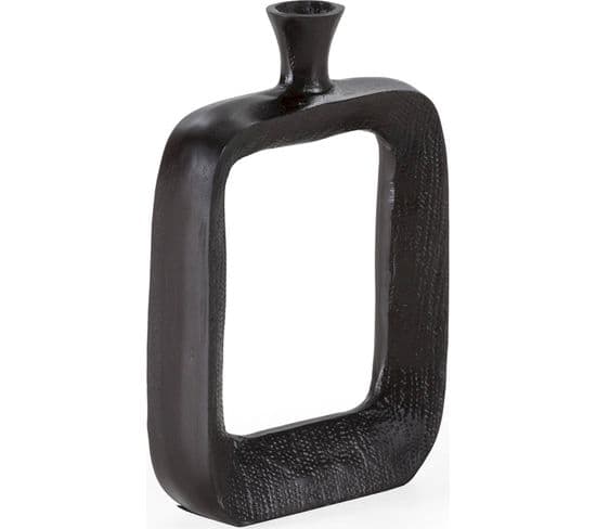 Vase Design Élégant Effet Bronze Vieilli