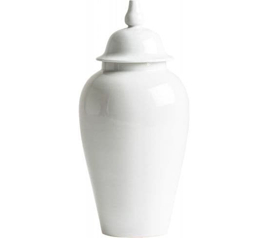 Elina: Vase En Céramique Blanc Style Provençal