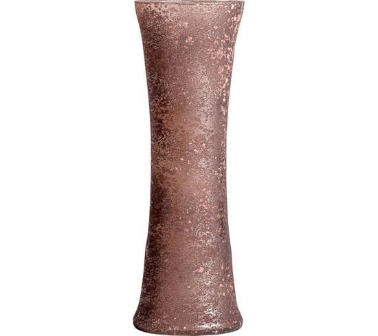 Vase Gieler Style Art Déco En Verre Cristal