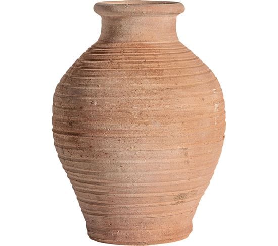 Vase Kansara Style Vintage En Terre Cuite