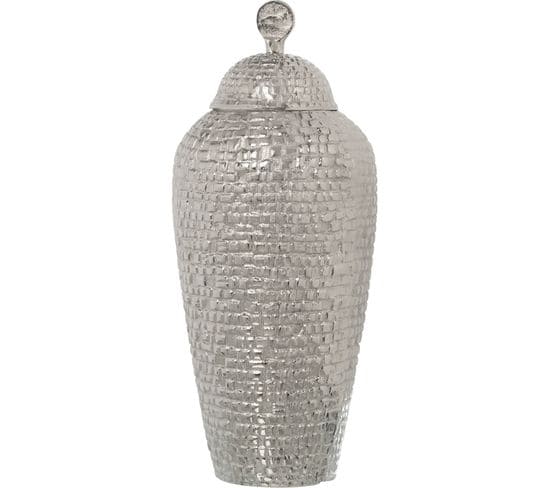 Vase En Aluminium Élégant Pour Intérieurs Chics