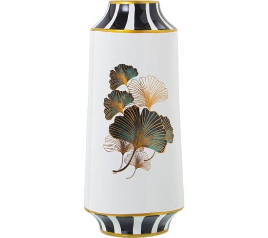 Vase Céramique Floral Élégant Et Tendance