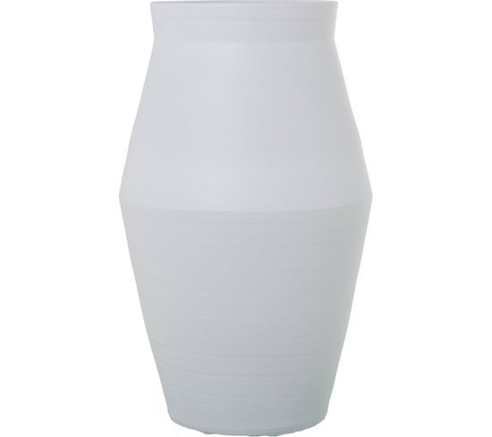 Vase Blanc Élégant Pour Déco D'intérieur Moderne