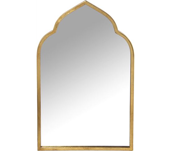 Miroir Vertical Doré Pour Une Touche D'élégance