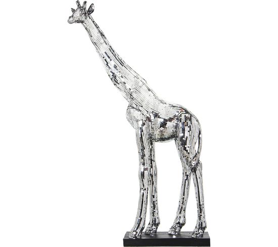 Statue Girafe Design Effet Miroir Pour Déco Chic