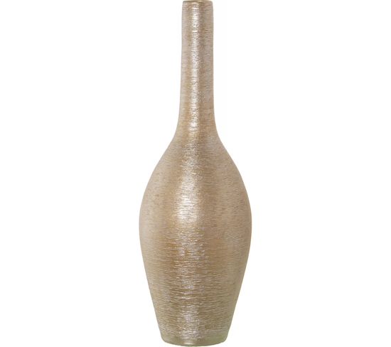 Vase Doré En Céramique Élégance Intemporelle
