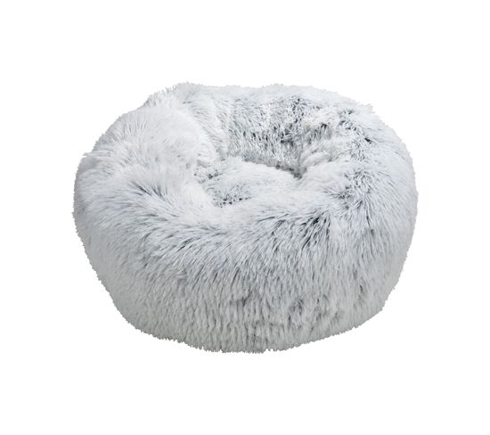 Coussin Rond Chat Ou Chien Fluffy Blanc Chine