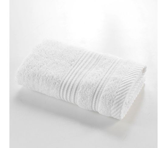 Serviette De Toilette Invite 30 X 50 Cm Tendresse Blanc