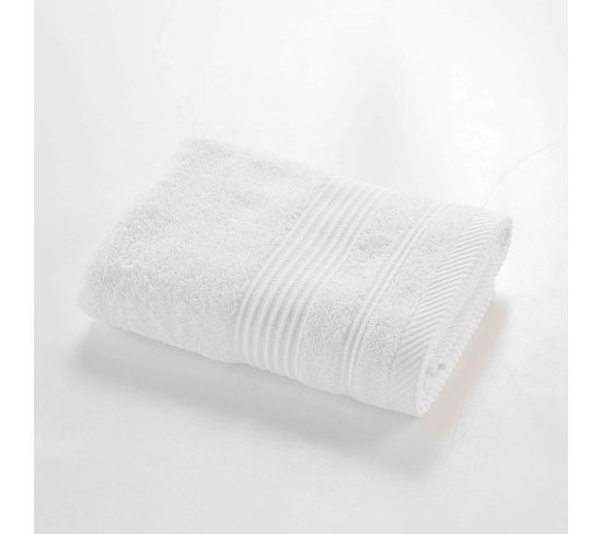 Serviette De Toilette 50 X 90 Cm Tendresse Blanc