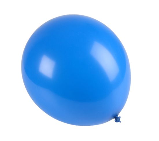 Set De 10 Ballons Gonflables 30 Cm Bleu Roi