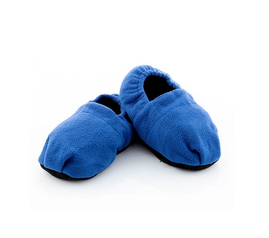 Chaussons Chauffants Micro-ondes - Bleu
