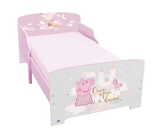 Lit Peppa Pig Once Upon A Dream + Sommier Lattes - 70x140 Cm