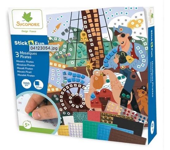 Stick'n Fun Mosaiques Pirate