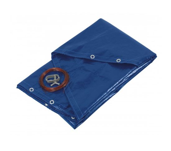 Bâche De Protection Pour Piscines Rondes 620cm Bleue - Prbp140r62
