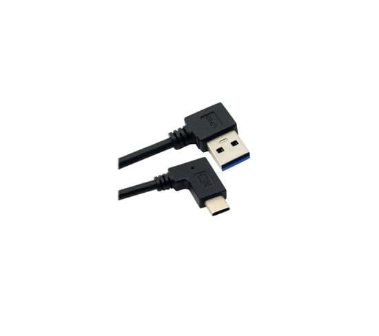 Cable USB Type C 90°coude Type C Dy-tu3920b Pour Smartphone