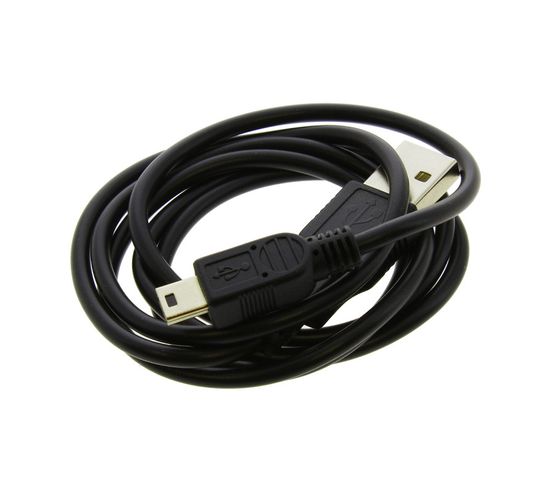 Cable Usb- A Vers Mini Usb , Noir , Longeur 1m  Dy-tu1705b Pour Camescope Jvc