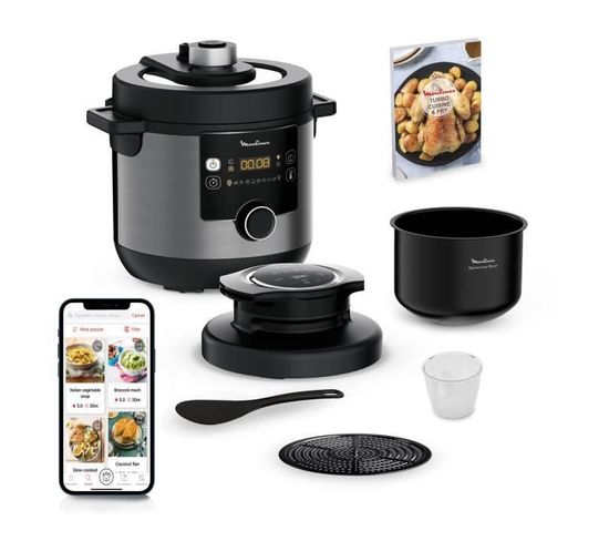 Multicuiseur Turbo Cuisineetfry - Cuisson Sous Pression - 15 Programmes - Yy4903fb